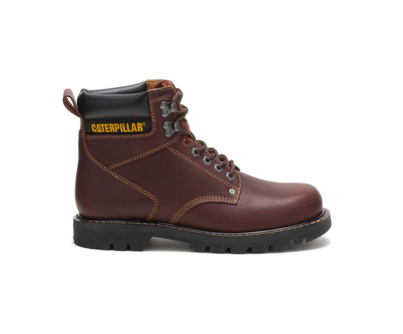 Caterpillar Second Shift - Sicherheitsstiefel Herren Braun - Schweiz CTNP-47395